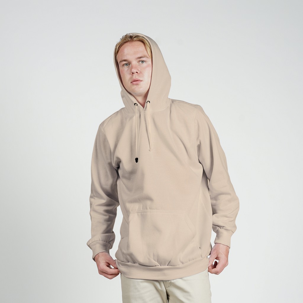 Jaket Hoodie Jumper Polos Khaki Pria Wanita Fleece Jaket Hoodie Jumper Polos Khaki Pria Wanita Fleece