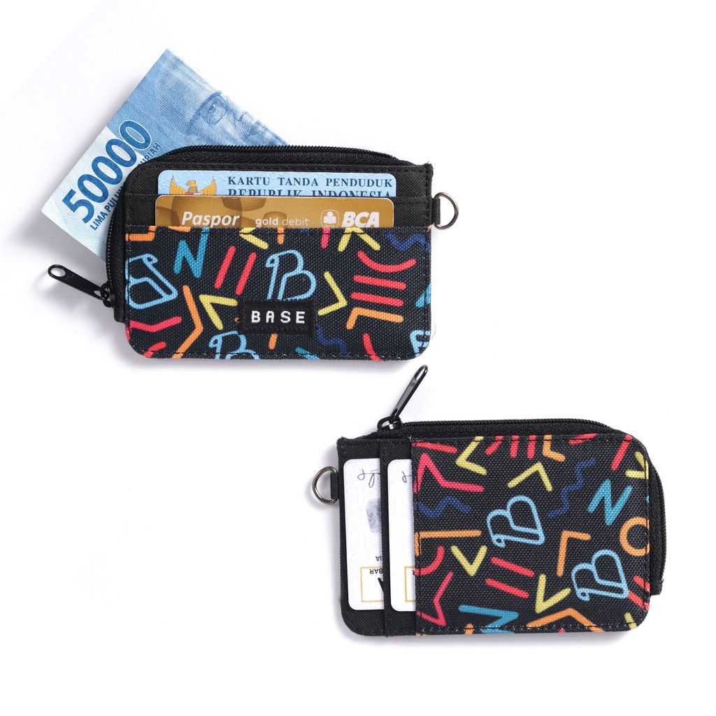 Dompet Kartu Tipis Card Wallet Simple Hanging Wallet Pria Wanita - BDKS54