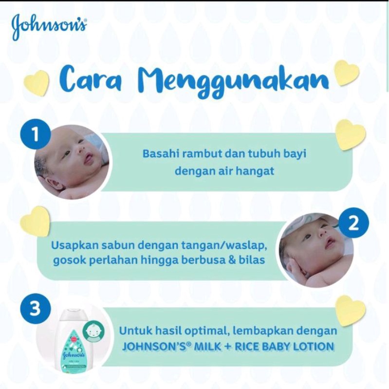 Johnson baby bath milk and rice 400ml