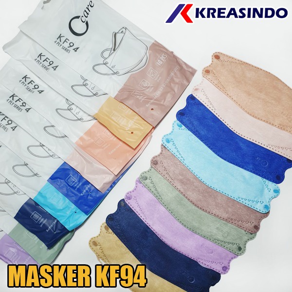 C CARE / MOUSON Masker KF94 Korea Face Mask 10PCS / 10 PCS