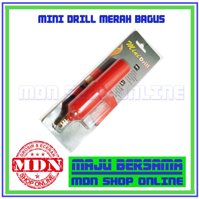 Mini Drill Merah Bagus Bor Mini For Pcb Shopee Indonesia