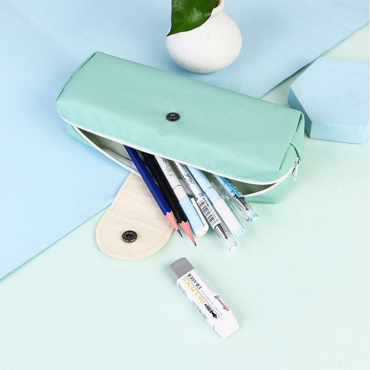 KOTAK PENSIL SIMPLE HAPPINESS LIFE / KOTAK PULPEN / TEMPAT ALAT TULIS FS-7