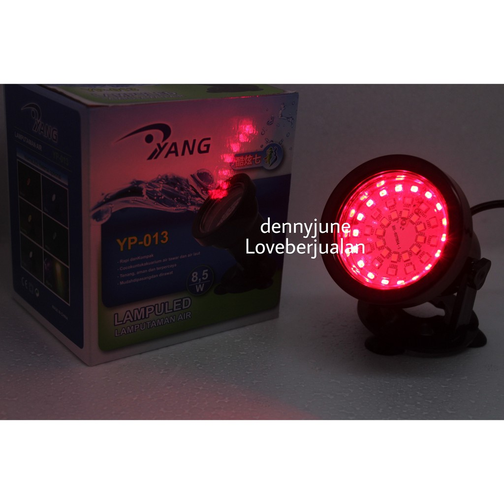 LAMPU LED KOLAM CELUP YANG YP 013A YP013A Water Garden Lights Aquarium Akuarium