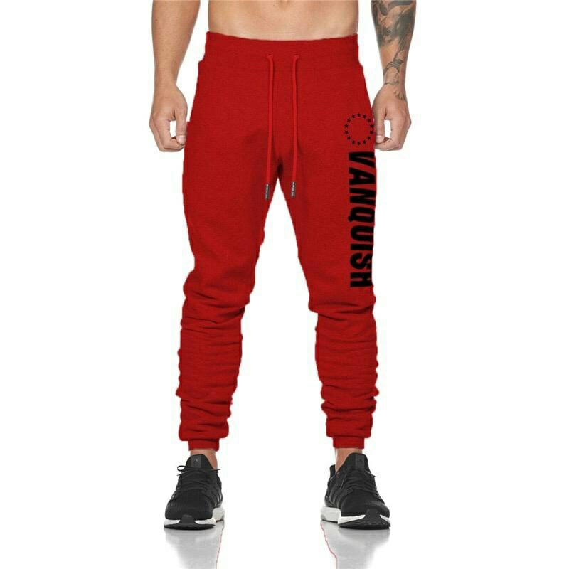 Lilipop.id Celana Joger Pria Vanquish Training Jogger Panjang Cargo Olahraga Pants Yoga Gym