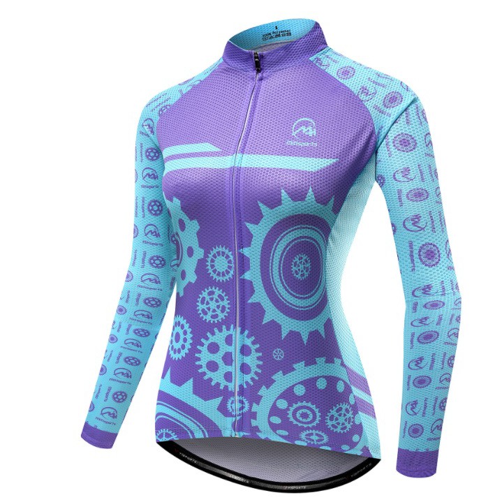 PROMO TERBARU BAJU JERSEY SEPEDA LENGAN PANJANG COUPLE PRIA WANITA / MTSPS