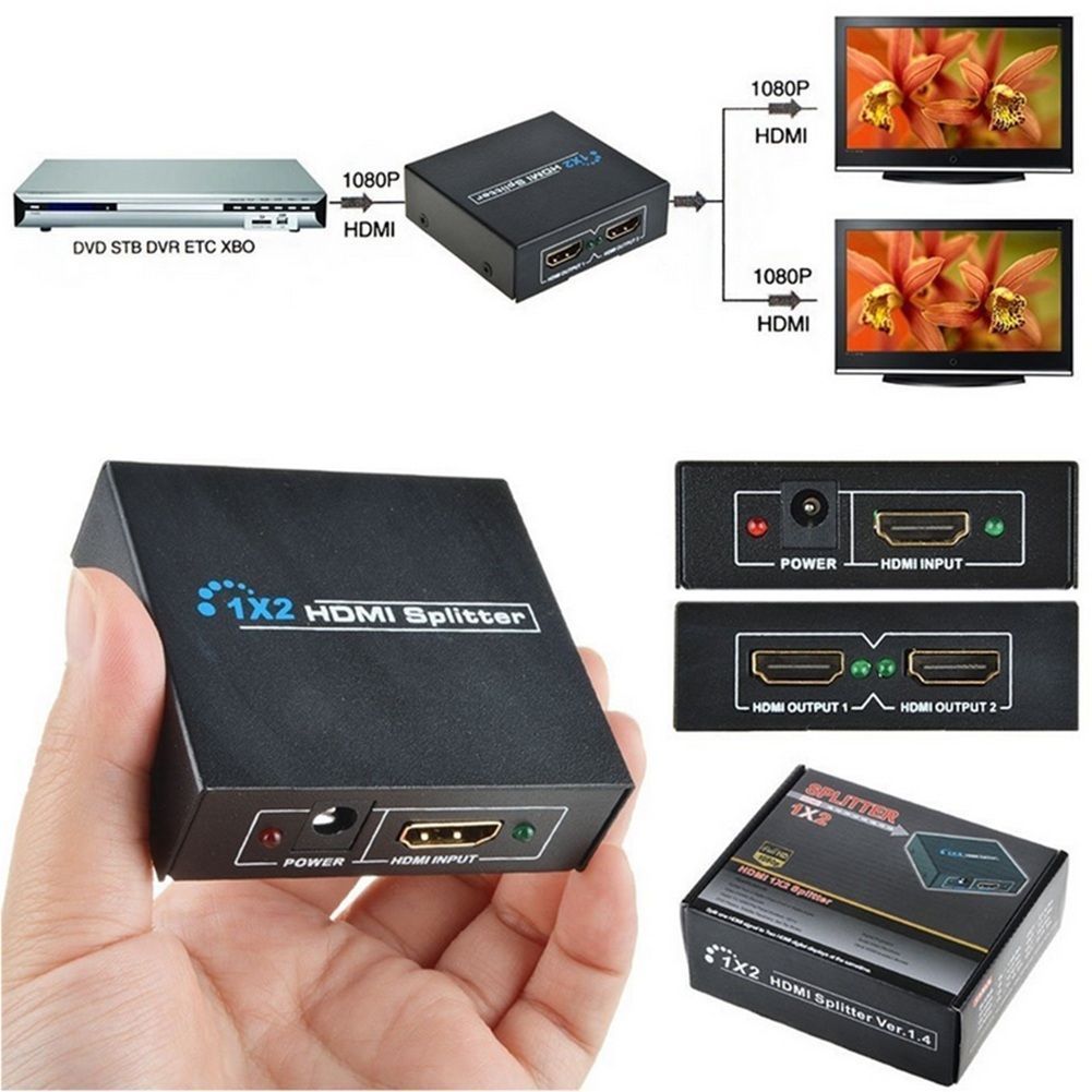 HDMI Splitter 1x2 v1.4D ViewHD - PC-47