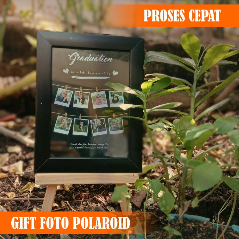 

Frame Foto Polaroid 5R 6R 10R / Hampers /Gift Ultah / Kado Ulang Tahun / Cetak Foto Plus Bingkai Kaca Minimalis / Bingkai Wisuda / Polaroid
