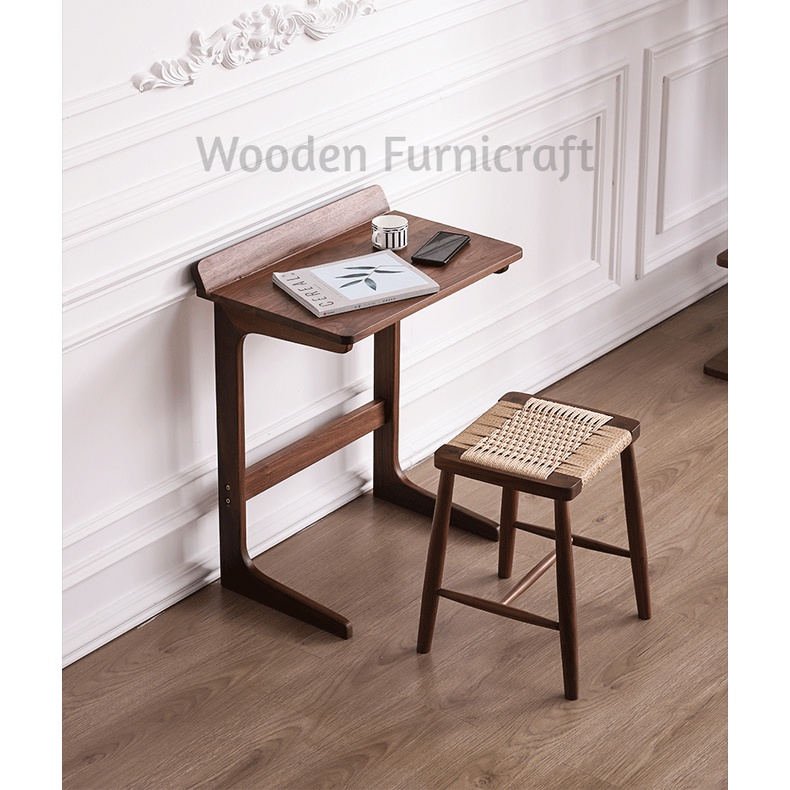 Meja Laptop Multifungsi Furniture Kayu Jati Solid