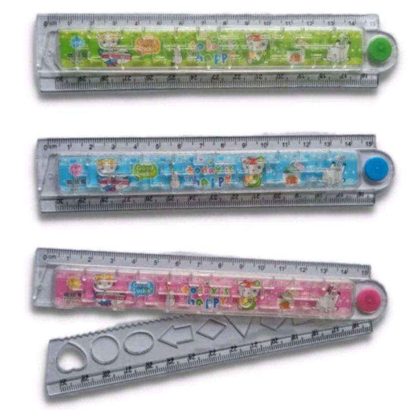 

Penggaris game pinball 15 - 30 cm per pcs / Penggaris lipat ada mainan pinball