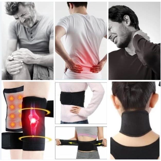 (E5) Alat Pijat Terapi Punggung Pinggang Kaki Lutut Leher Terapi Leher Magnetic Tourmaline Therapy N