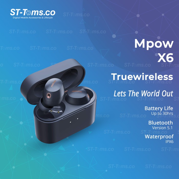 Mpow X6 ANC Truewireless earbuds