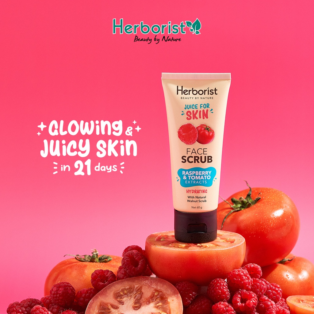 Herborist Juice For Skin Face Scrub - 60gr