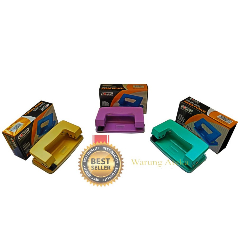 

COMBO PAPER PUNCH - PEMBOLONG KERTAS 30 XL