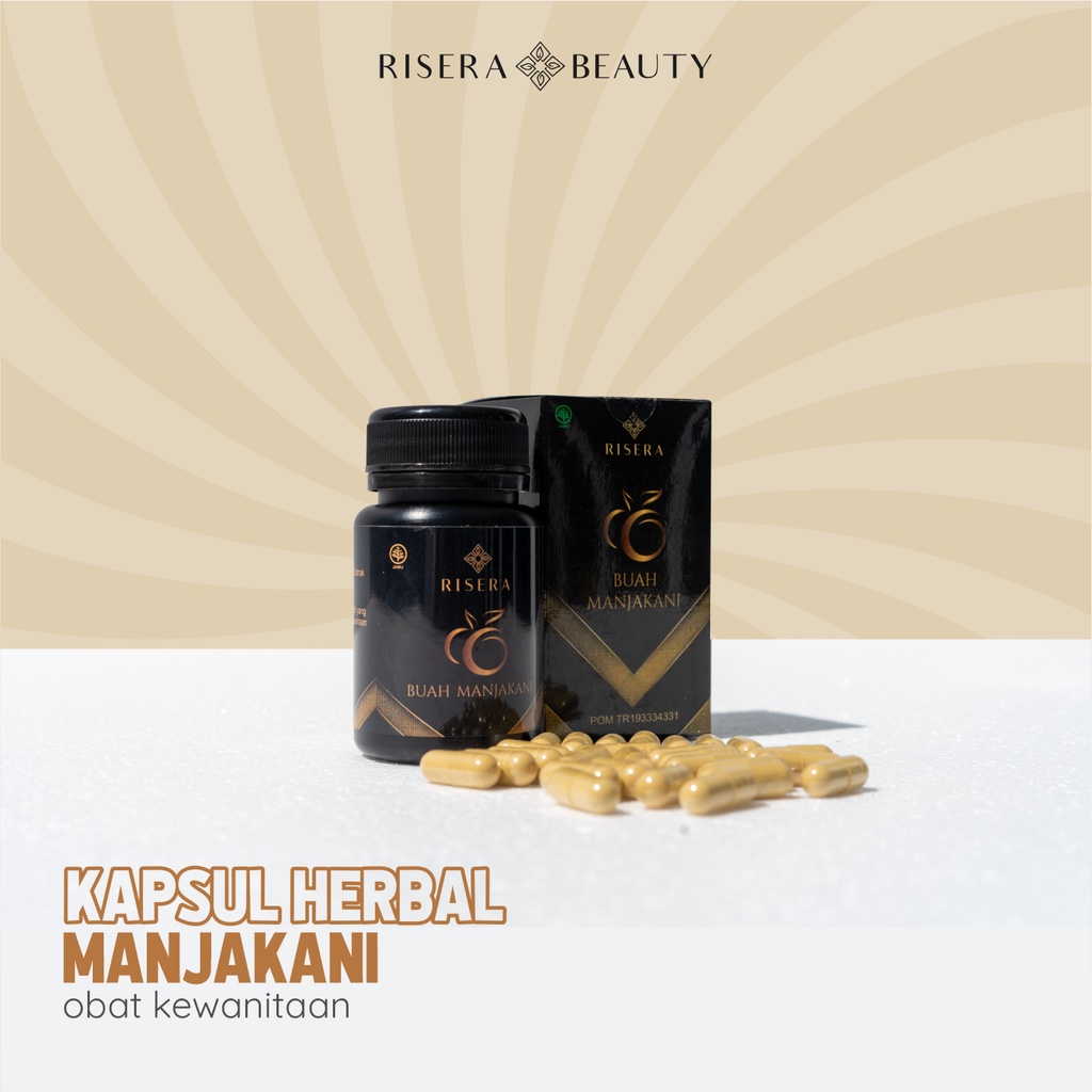 (Original) RISERA BEAUTY Pil herbal manjakani Obat kewanitaan miss v perawan empot ayam lendir