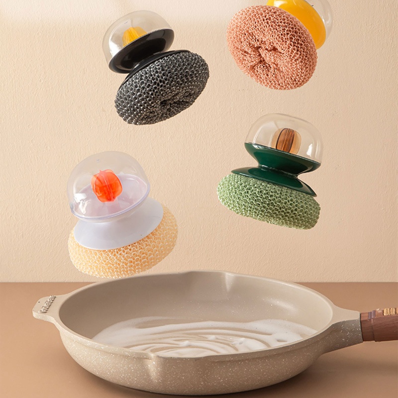 Kiss Pad Scrubber Pembersih Karat Bahan Fiber Untuk Dapur