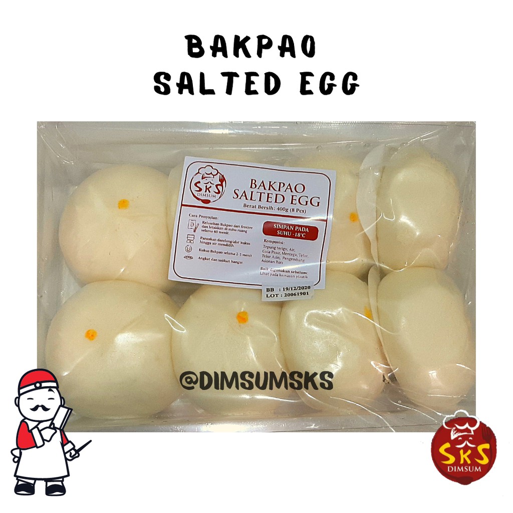 

DIMSUM SKS BEKU HALAL "BAKPAO SALTED EGG