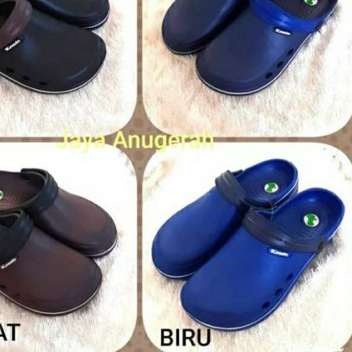 ➾ SEPATU SANDAL MODEL CROCS# Sandal karet cowok/ pria ✰