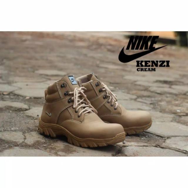 BIG SALE - Sepatu Boots Safety Pria nike KENZI ARMOR Sepatu Pria Septi Ujung Besi Kerja Outdoor