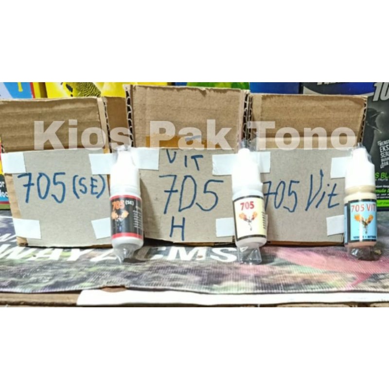 Vitamin Doping Burung Kicau / H705 + H705 SE + 705VIT