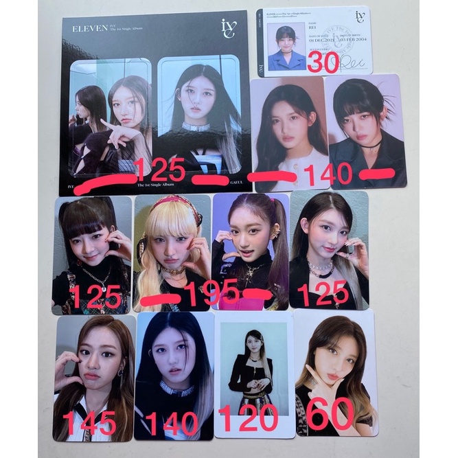 Ive photocard album pc