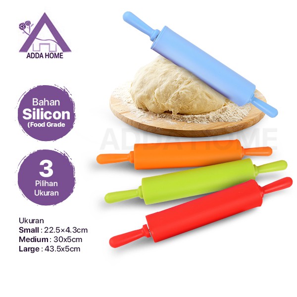 Rolling Pin Silikon Penggiling adonan Baking Accessories