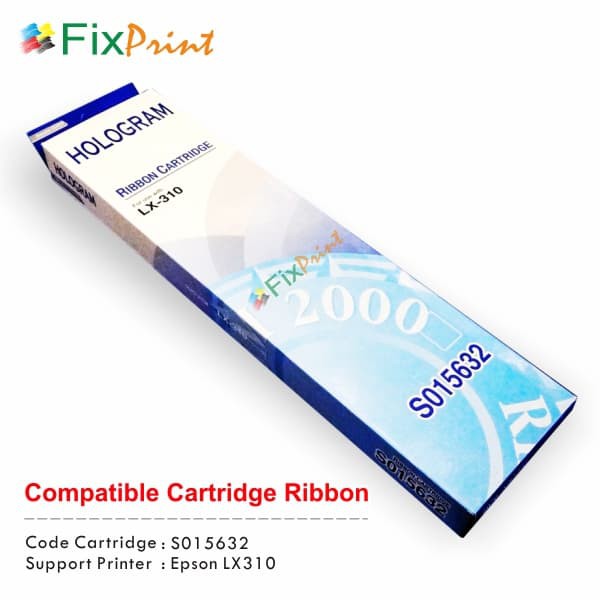 Ribbon Cartridge Compatible Epson LX310 LX-310 S015632 FPJNew1837