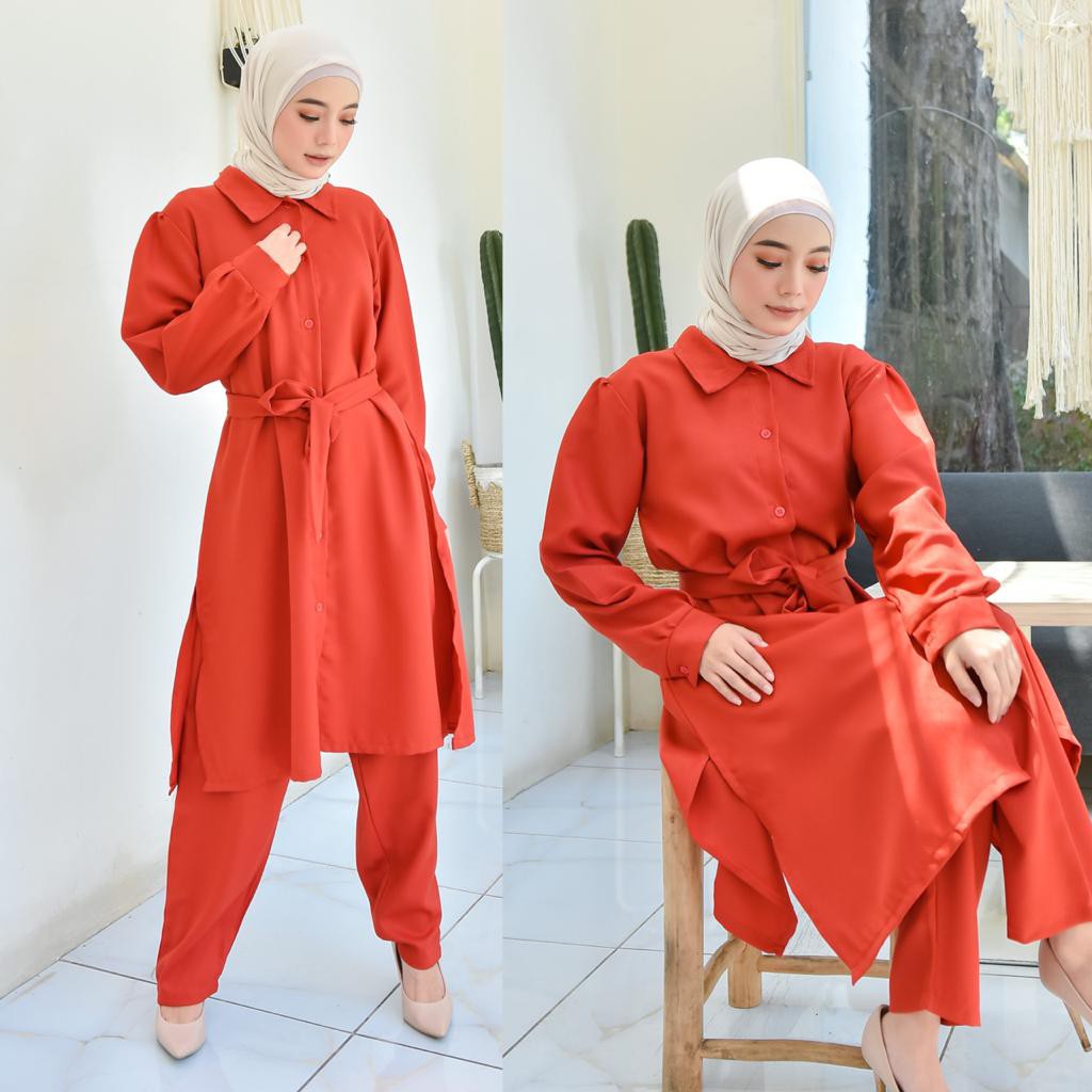 DISKON - SAUSAN SET - FLOTTILICIOUS / STELAN MURAH / STELAN WANITA / STELAN MUSLIM / GROSIR BAJU ONLINE