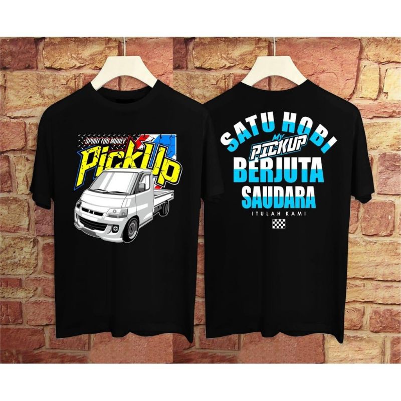 fourfashion Kaos Pria / Kaos Distro PICKUP Berjuta Saudara FN053