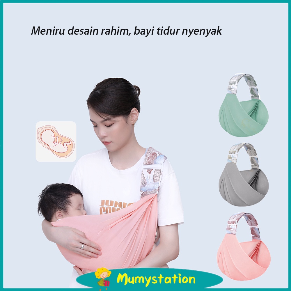 Mumystation Gendongan bayi geos baby carrier