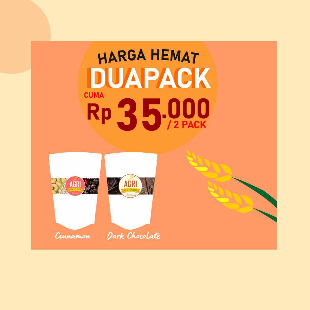 Granola 200 gram [Agri Healthy Food]