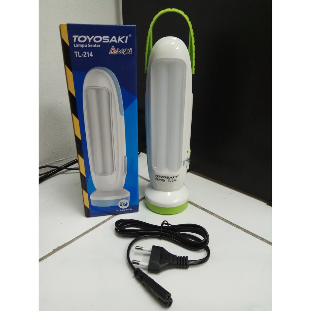 LAMPU EMERGENCY TOYOSAKI TL-214 RECHARGEABLE