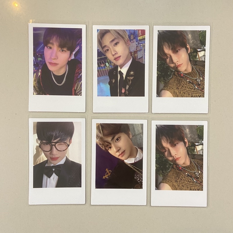 the boyz be your own king byok md 6 polaroid photocard sangyeon jacob kevin new haknyeon tbz