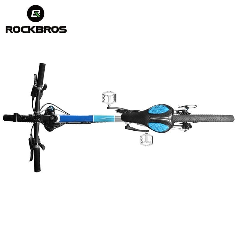 Rockbros Cover Jok Sadel Sepeda Liquid Silicone Gel - LF1034 - Blue/Black