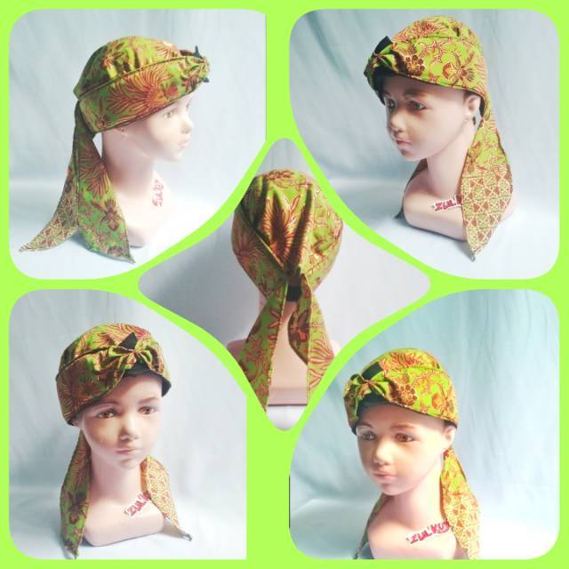 Blangkon ikat kepala totopong bando udeng sunda batik