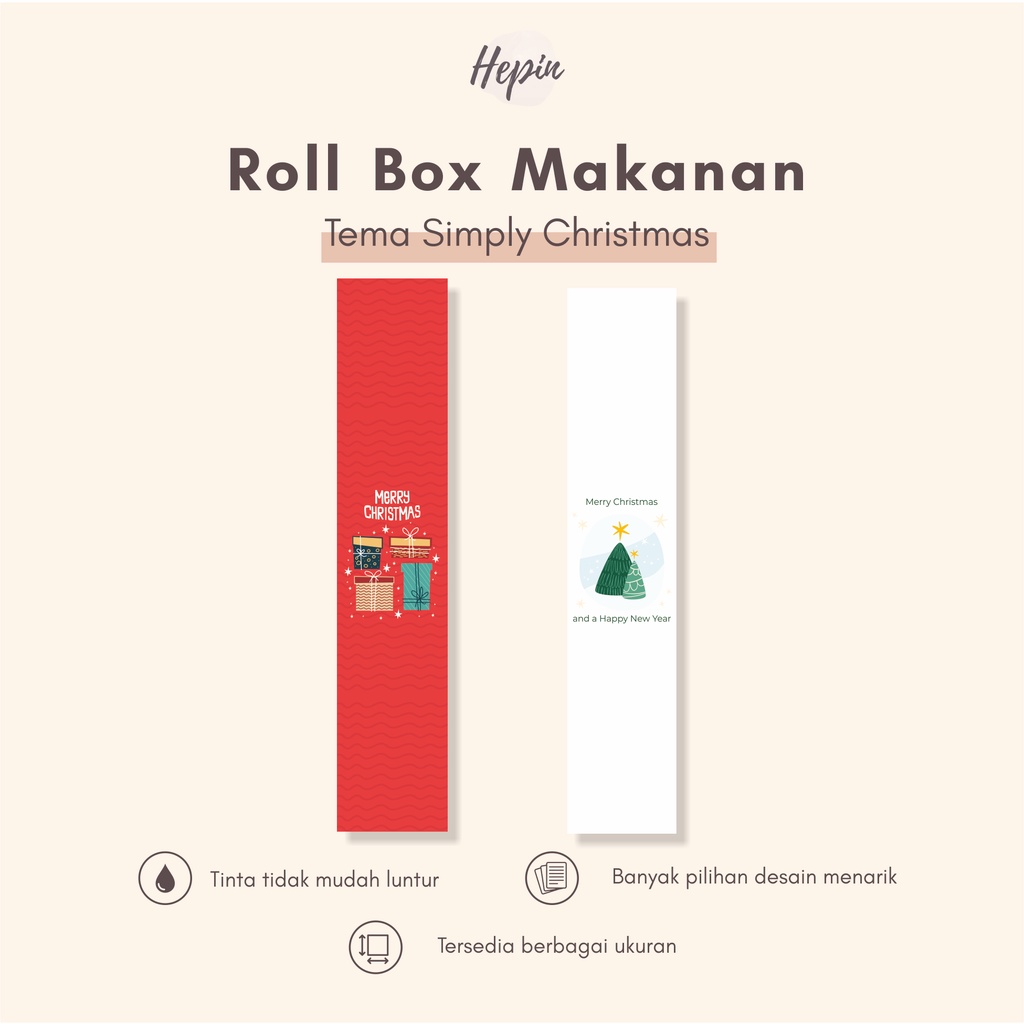 

cetak label box/roller box murah tema SIMPLY CHRISTMAS (2)