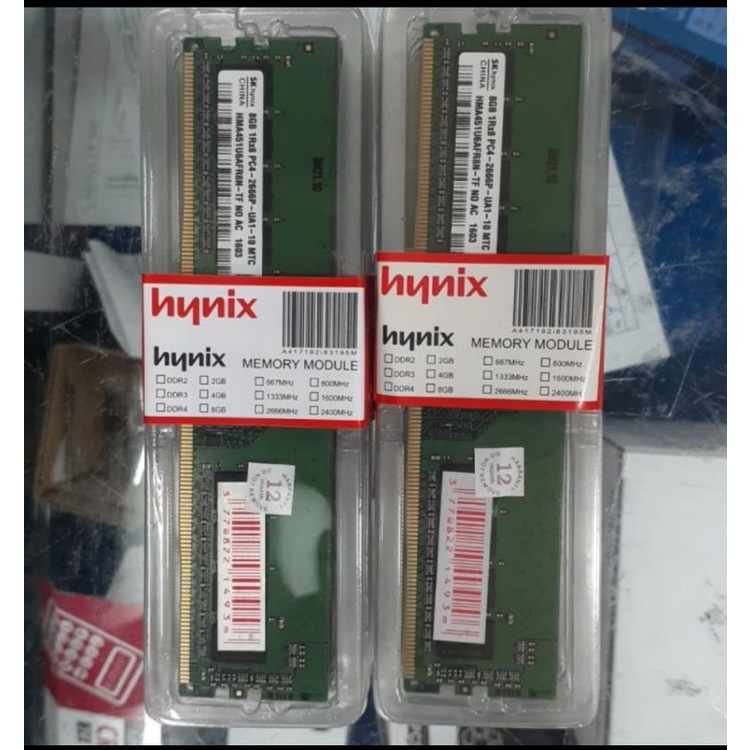 DDR4 8GB HYNIX PC 2666
