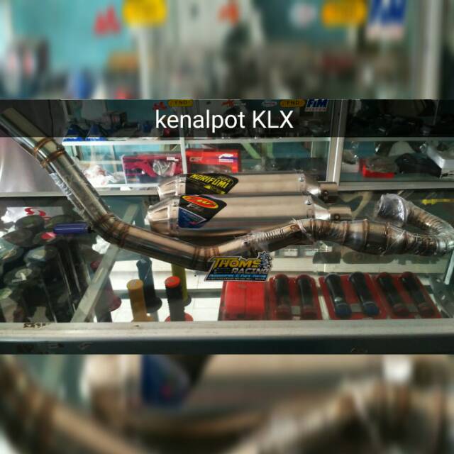 Kenalpot Kawasaki KLX