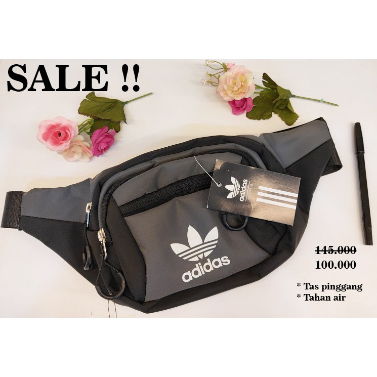Tas pinggang adidas abu