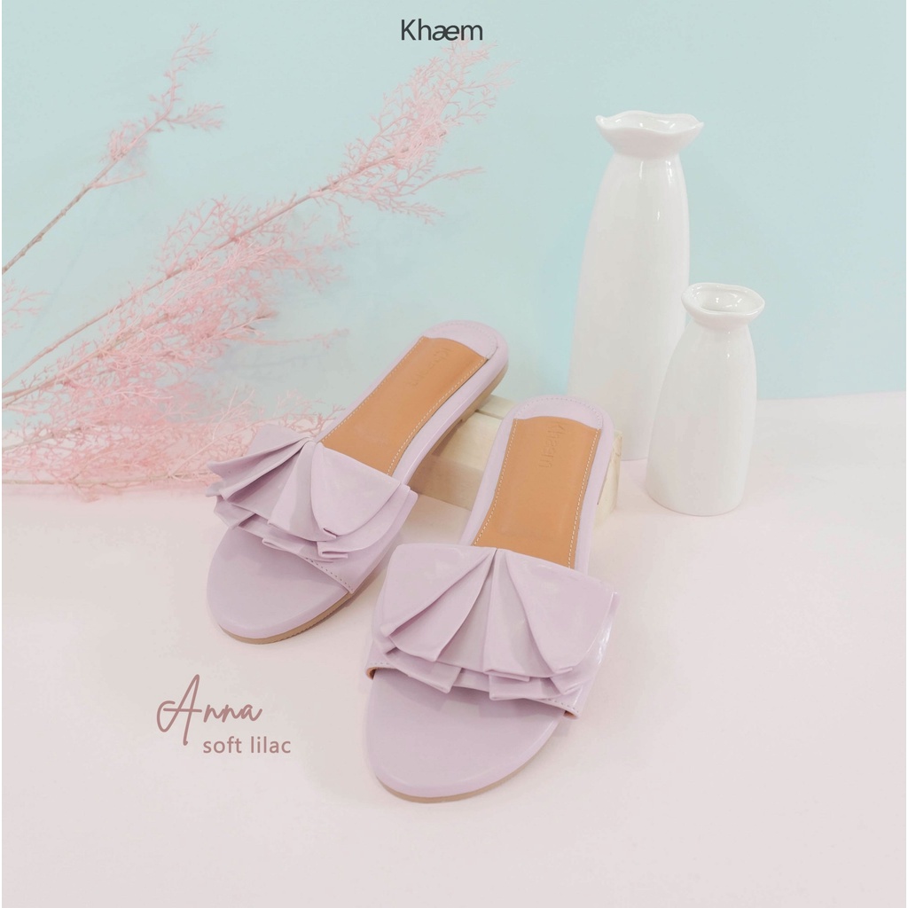 Anna Sandals by Khaem x EmmaQueen-Soft Lilac