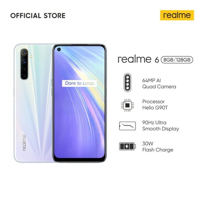 Realme 6 Pro 4/128 GB & 8/128 GB - RAM 4GB / 8GB Internal