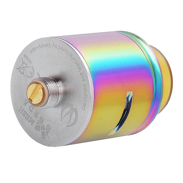 Mesh 24 RDA Atomizer - RAINBOW [Authentic] KiswaraBandung