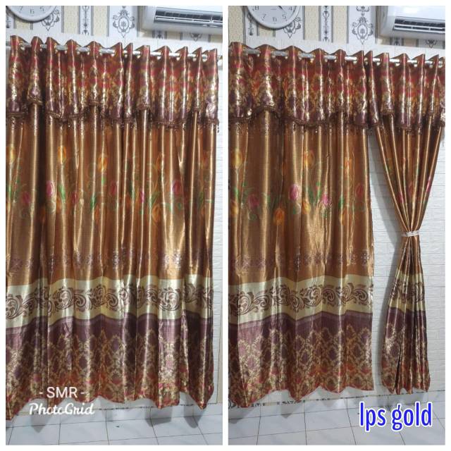 Gordeng Smoking bahan satin