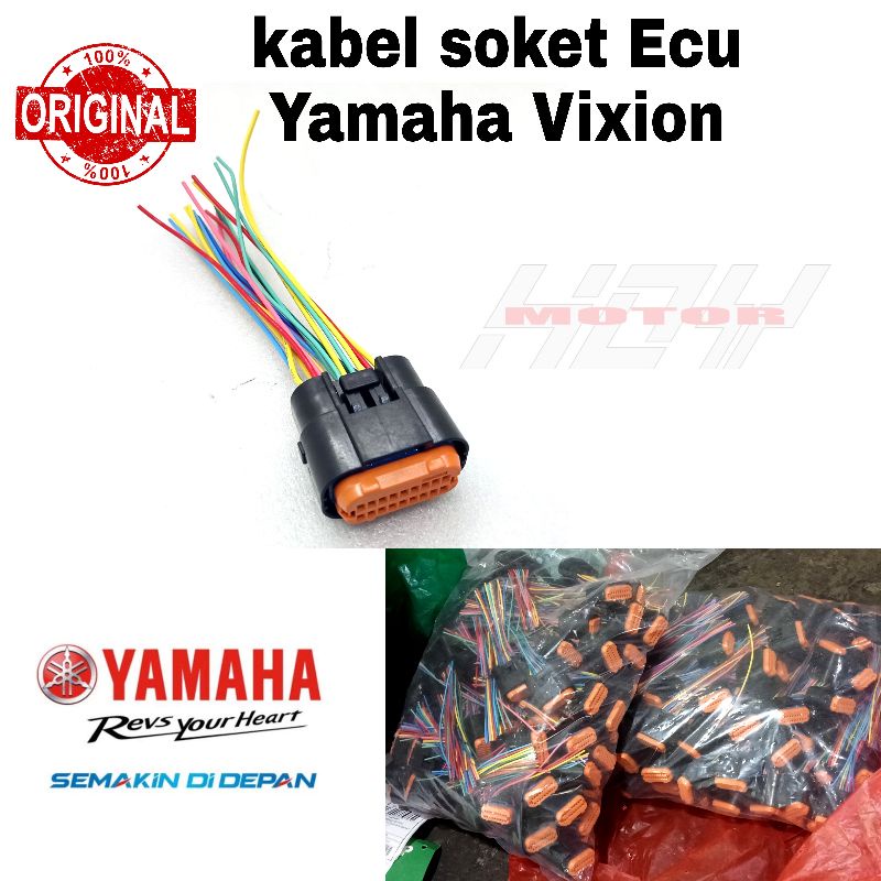 kabel soket socket ECU Yamaha Vixion old variokarbu orisinil ori