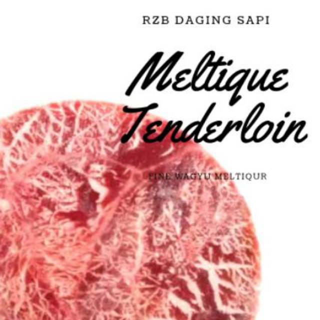 

DAGING TENDERLOIN MELTIQUE WAGYU 1KG ISI 5
