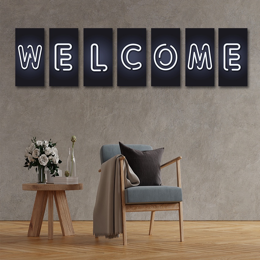 #30 Free Double Foam Custom Nama kamu Abjad Dekorasi Rumah Poster Kayu Huruf Alphabet Wall Decor 1020