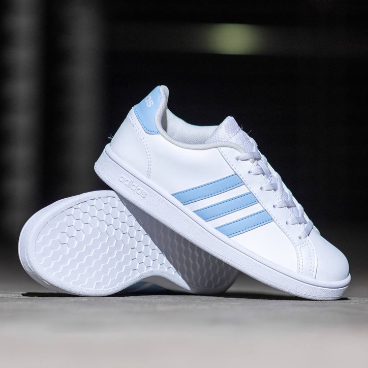 Adidas Grand Court [White Baby Blue] BNWB-2