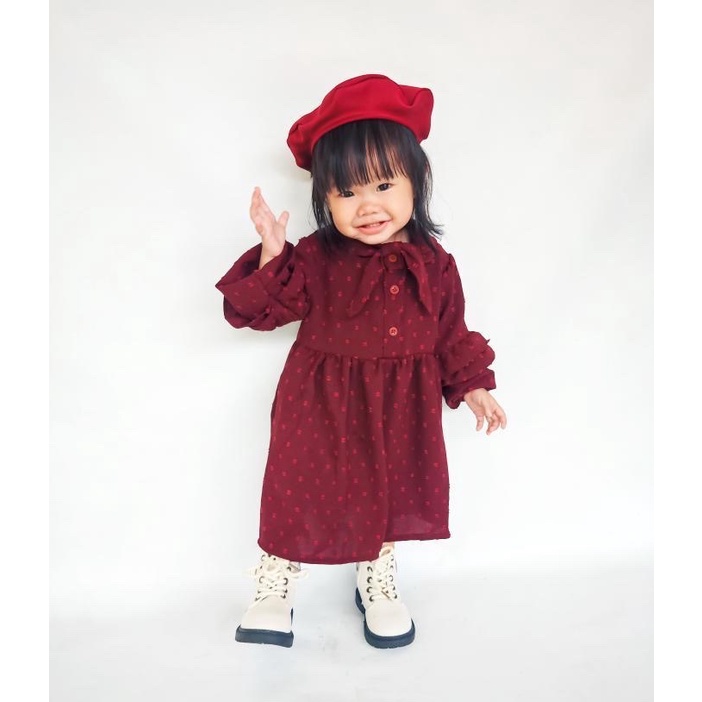 tunik bayi tunik anak perempuan 1-3 tahun SELIA TUNIK/ FREYA dress atasn muslim anak fashion lengan panjang