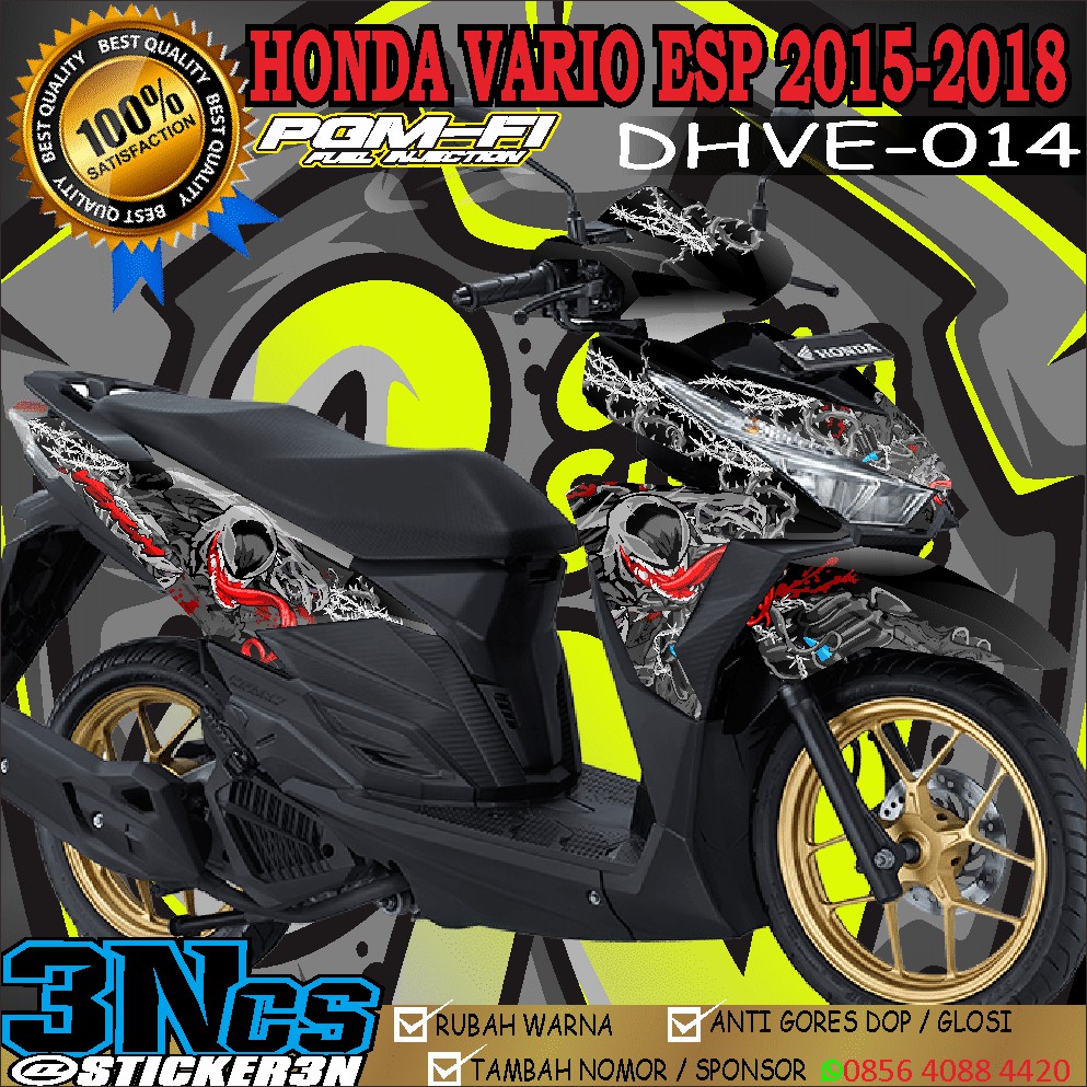 Jual Decal Honda Vario New 125 ESP