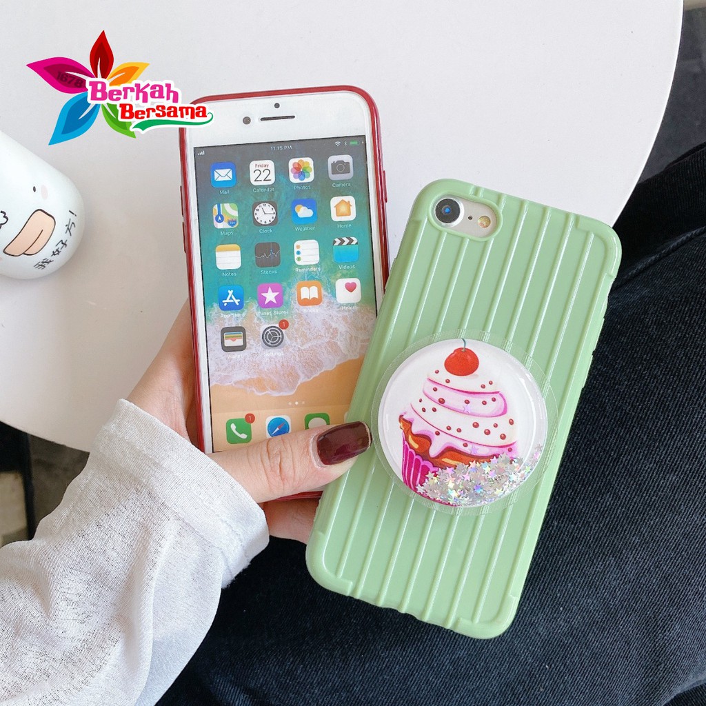 SOFTCASE POPSOCKET GLITTER SAMSUNG A02S NOTE 10 PRO A51 A71 A01 A21 A20 A30 A40 BB1361