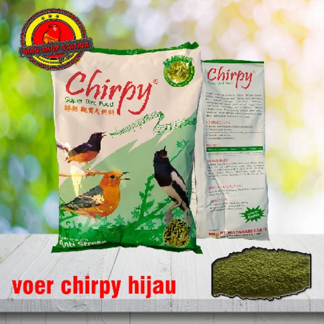 Voer Chirpy Hijau Shopee Indonesia